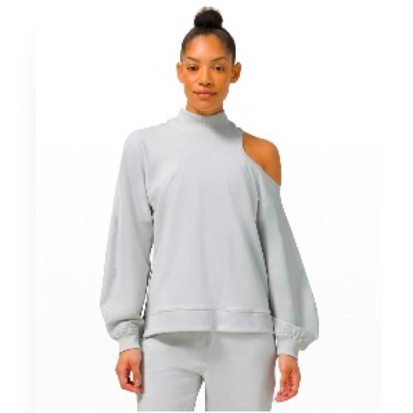 Like NEW! Lululemon OneShoulder LA Sweatshirt - Picture 1 of 5